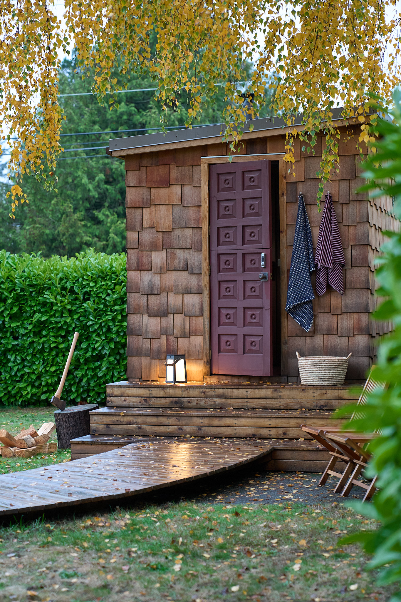 Firelight Sauna facility