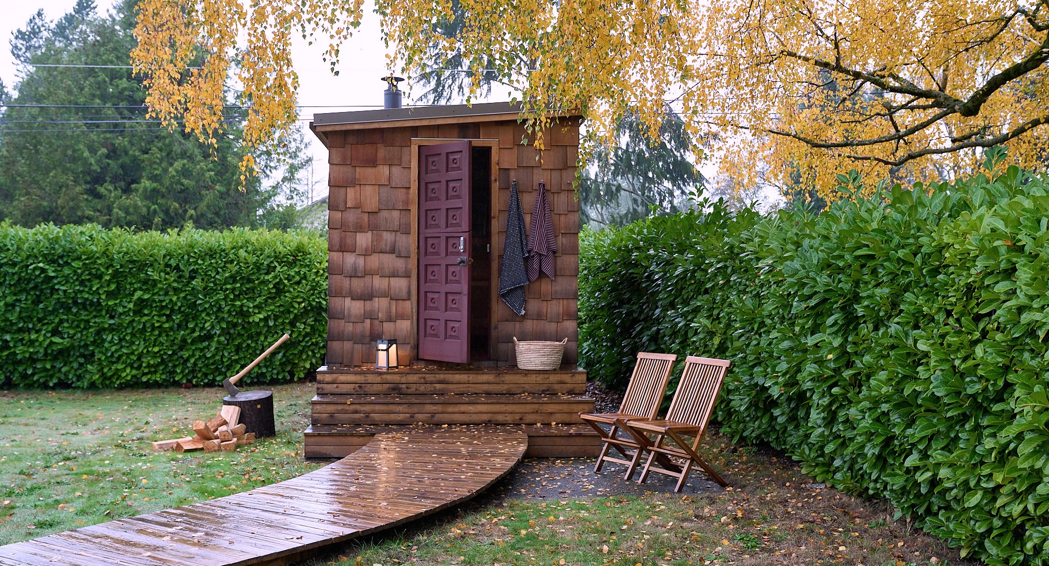 Firelight Sauna facility